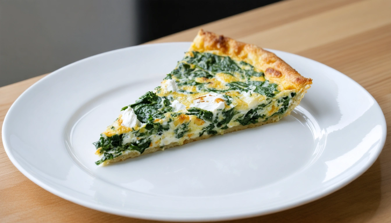 Frittata di ricotta e spinaci